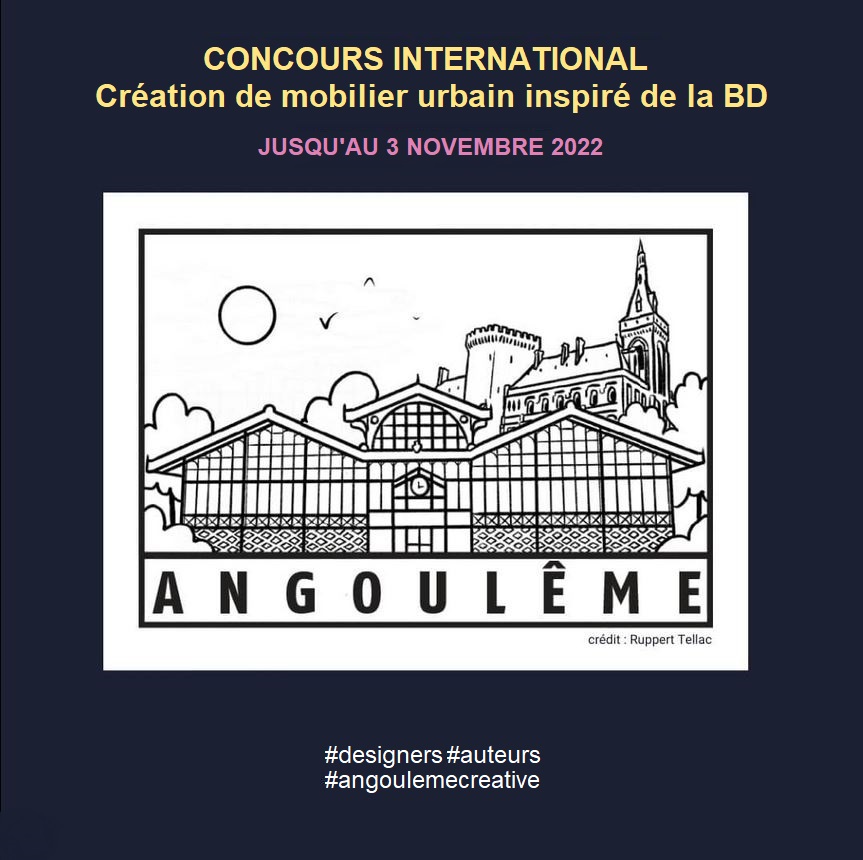 Concours International : Création de mobilier urbain inspiré de la bande dessinée